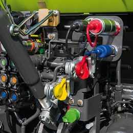 Możliwa jest także kombinacja pneumatycznego układu hamulcowego i hamulca hydraulicznego. - ARION 400