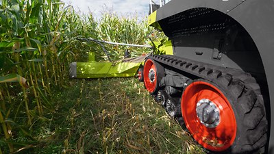 JAGUAR 900 LRC HRC Przyrządy robocze CLAAS POWER SYSTEMS TERRA TRAC