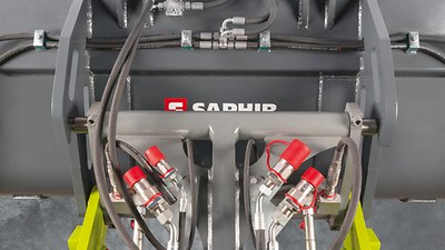 Wszystkie połączenia hydrauliczne są łatwo dostępne, a jednocześnie chronione na uchwycie narzędzi. - TORION SINUS