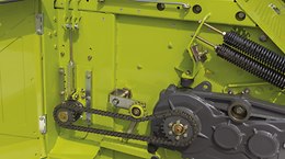 DIRECT DISC 600 P/500 P: regulacja wysokości walca łopatkowego, opcjonalnie również hydrauliczna. - JAGUAR Przyrządy robocze